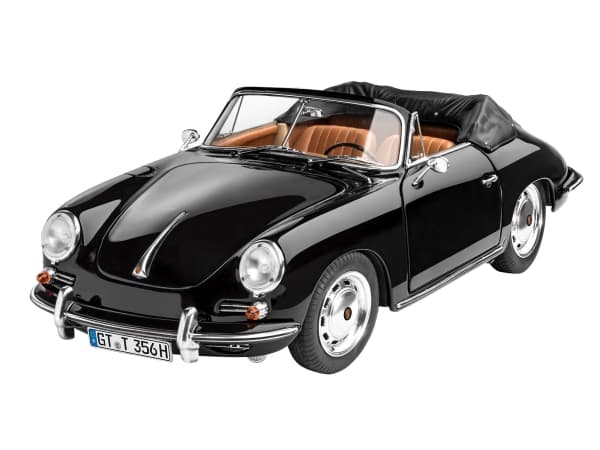 Revell Porsche 356 Cabriolet, Modellbil, 12 År, Multifärg, 109 mm, 252 mm, 84 mm