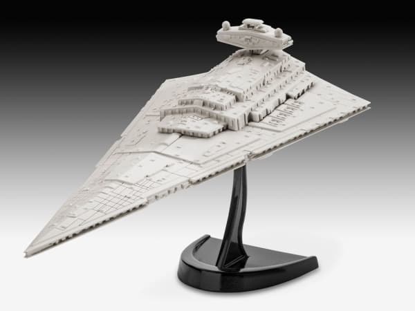 Revell Modellbausatz Star Wars Imperial Star Destroyer im Maßstab 1:12300, Level 3, originalgetreue Nachbildung mit vielen Details, einfaches Kleben