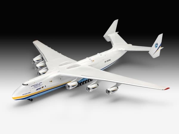 Revell Antonov AN-225 Mrija, 1:144, Monteringssats, Flygplan med fast vinge, Lastflygplan, Antonov An-225 Mrija, Plast