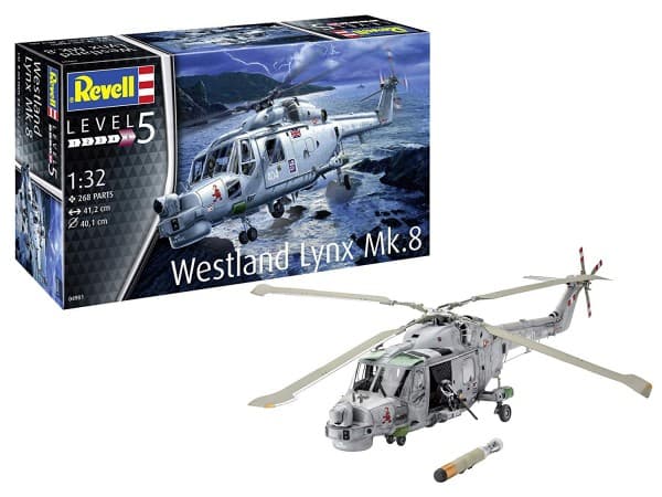 Revell Plastic model Westland Lynx MK8