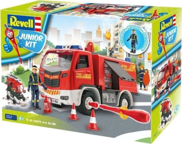 Bilmodel byggesæt Revell Feuerwehr mit Figur 00819 1:20