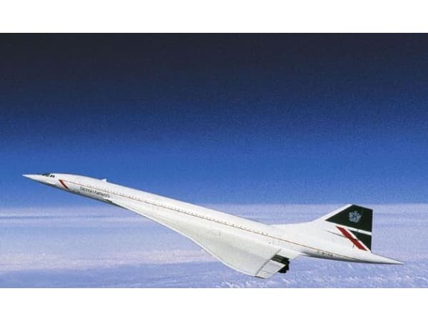 Revell Concorde British Airways, 1:144, Monteringssett, Faste vinger, Passasjerfly, Concorde British Airways, 10 år