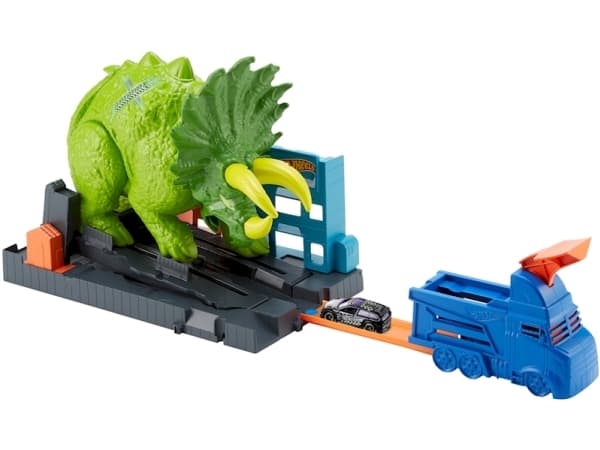 Hot Wheels Smashin'' Triceratops, Hot Wheels, Plastikk, Flerfarget, Gutt, 4 år, 8 år