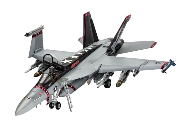 Revell F/A-18E Super Hornet, 1:32, Monteringssats, Flygplan med fast vinge, Militärflygplan, F/A-18E, Alla