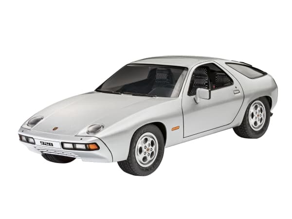 Revell Porsche 928, Modellbil, 12 År, Svart, Grå, 118 mm, 282 mm, 80 mm