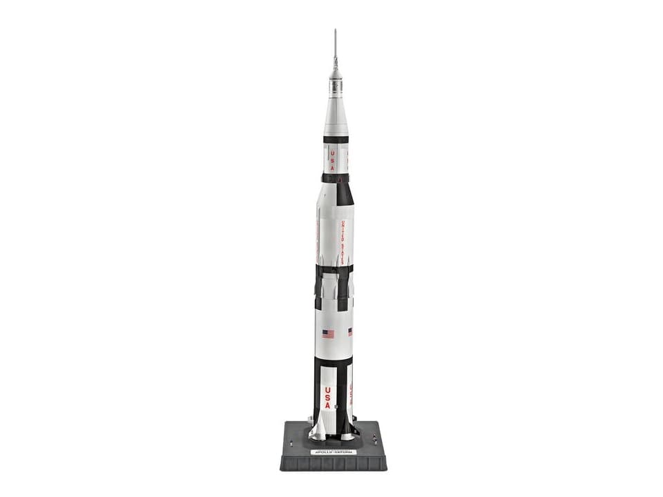 Revell Apollo Saturn V, 1:144, Monteringssats, Ruccola, Plast, Pro, 82 styck
