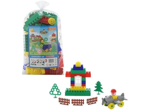 Wader Polesie Building Blocks 92 Elements in Woreczko (GXP-630363)