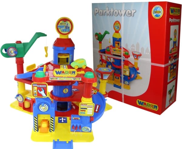 Wader 4-level parking lot with cars - 37 855