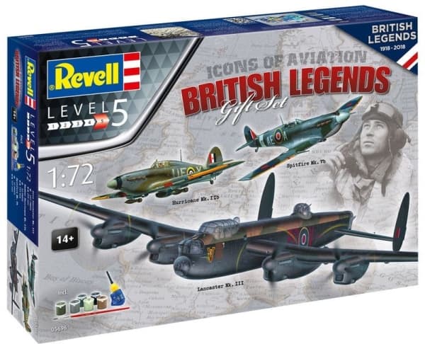 Revell Flying Legends gift set