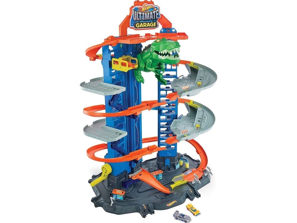 HW Megacity parking garage with T-Rex attack - GJL14