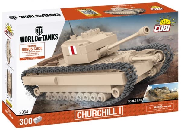 Cobi COBI 3064 Small Army WOT Churchill I 300 bricks