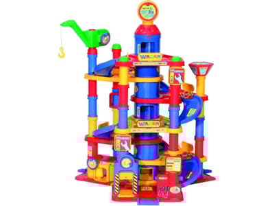 Wader 7-level car park with cars - 37 848