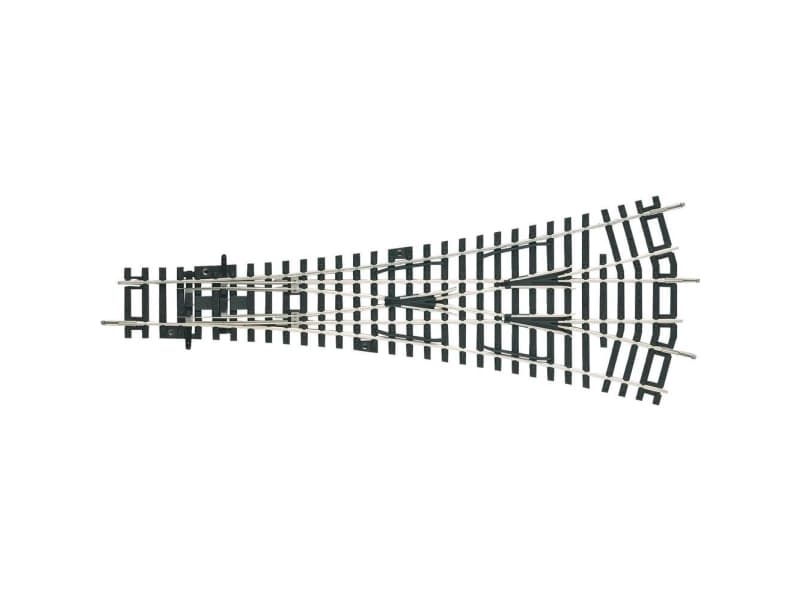 55225 H0 Piko A-spor Tre-vejs-sporskifte 239.07 mm 15 ° 908 mm