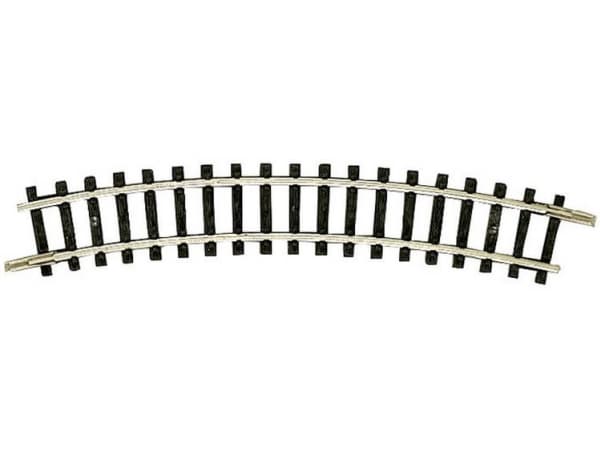 22233 N Fleischmann skinne (uden ballast) Bøjet spor 24 ° 228.2 mm