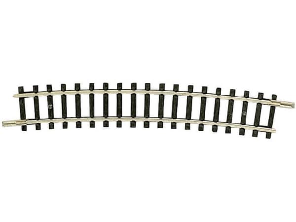 22226 N Fleischmann-räl (utan ballast) Bockat spår 15° 362,6 mm
