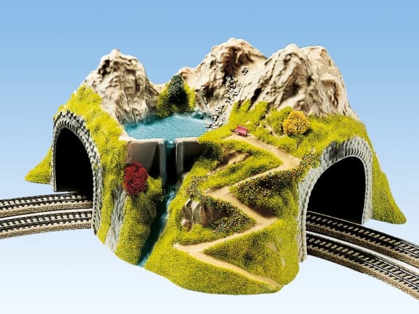 NOCH 05180, Tunnel, Alle merker, 1 stykker, Flerfarget, 410 mm, 430 mm