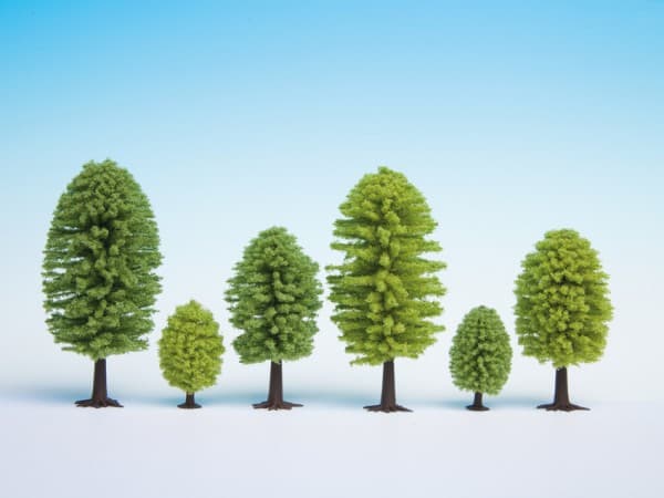 NOCH Deciduous Trees, Landskap, NOCH, 25 stykker, Grønn, 200 g