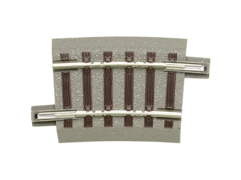 61129 H0 Roco geoLINE (med ballast) Bøjet spor 7.5 ° 358.0 mm