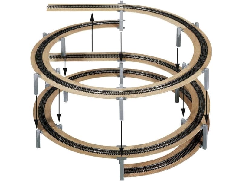 NOCH 0053109 H0 Helix opbygningskreds (B x H) 145 mm x 87 mm 515 mm, 579.3 mm