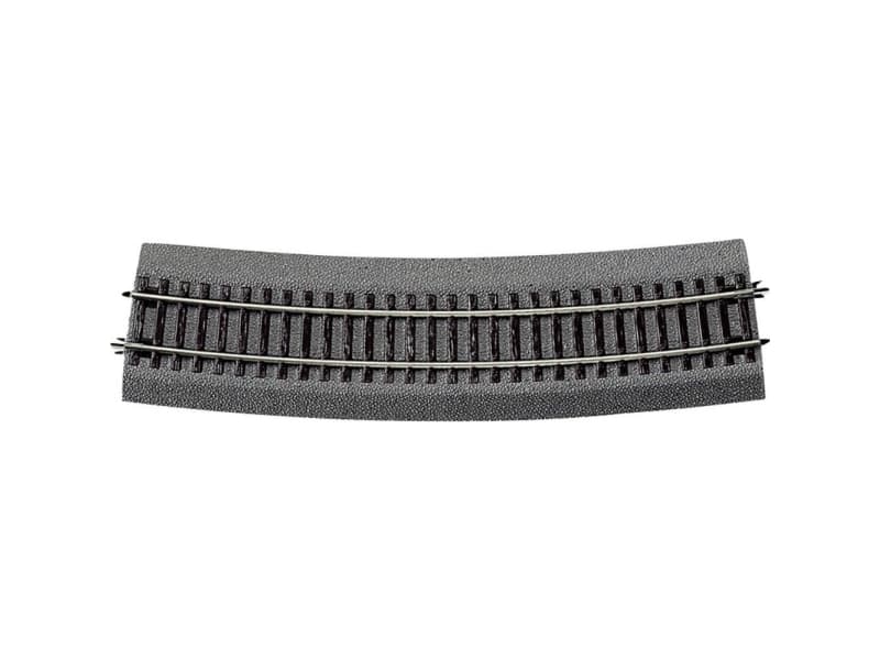 42527 H0 RocoLine (med ballast) Bøjet spor 15 ° 826.4 mm