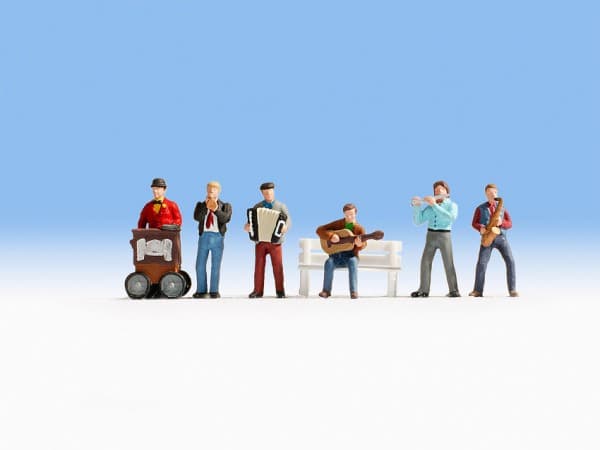 NOCH Street Musicians, Landskap, NOCH, Flerfarget, TT (1:120), 65 g