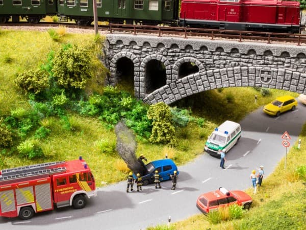 NOCH Fire Brigade Operation, Landskap, NOCH, Svart, Gult, HO (1:87), 65 g