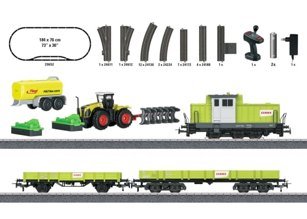 Märklin 29652, Jernbane- og togmodel, Dreng/Pige, 15 År, Grøn, HO (1:87), Strøm, Batteri