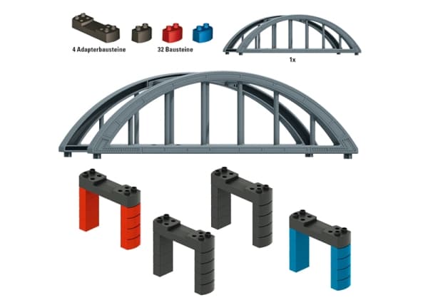 Märklin 72218, Brygga, Märklin, 39 styck, Multifärg, Plast, HO (1:87)