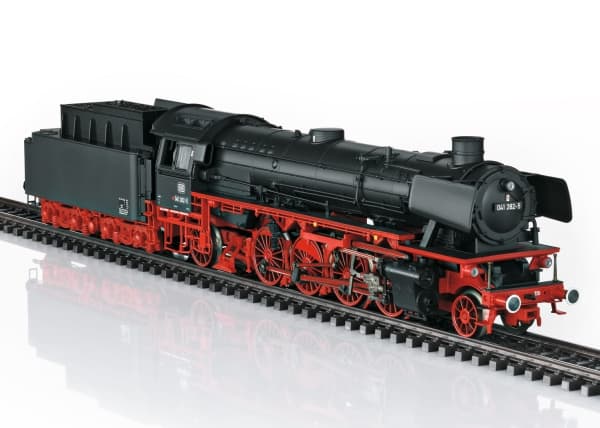 Märklin Class 041 Steam Locomotive, Lokomotiv, Märklin, 15 År, Svart, Röd, HO (1:87), ?DC