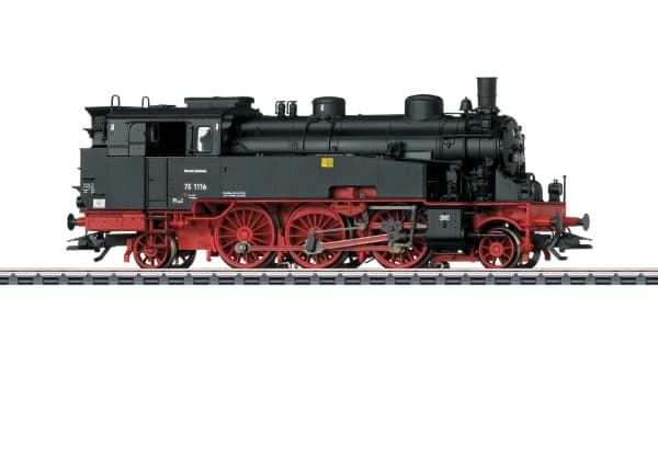 Märklin 39758, Lokomotiv, Märklin, 15 År, 1 styck, Svart, Röd, Metall