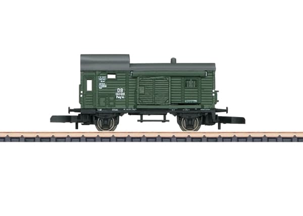 Märklin Vagone bagagli Z della DB 86090, Modelltåg, Pojke/flicka, 15 År, Grön, Z (1:220), 1 styck