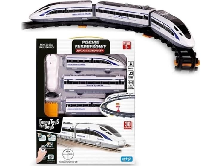 Article Express train with a pilot 30el.