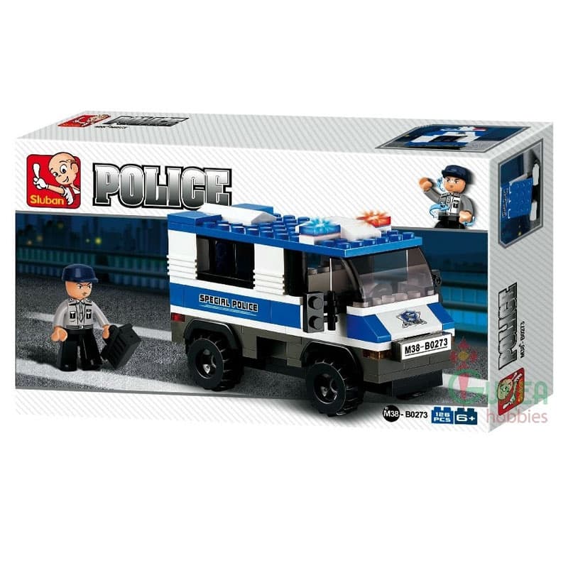 Sluban Police M38-B0273 Polis Värdetransport
