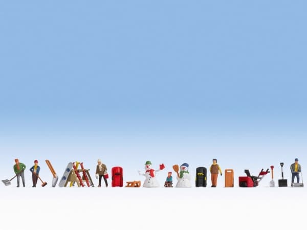 NOCH 16220, Figurer, NOCH, Flerfarget, HO (1:87), Gutt/Jente