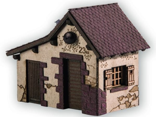 NOCH 14309, Hus, NOCH, Beige, Brun, HO (1:87), 51 mm, 29 mm