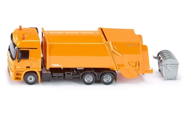 Siku 2938, Svart, Oransje, Søppelbil, Plastikk, 1:50, 70 mm, 27,7 cm