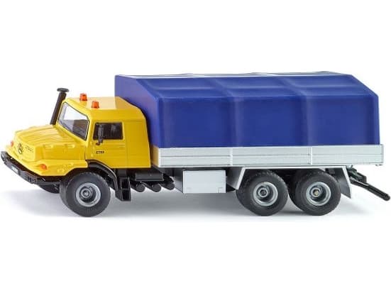 Siku MercedesBenz Zetros with semitrailer
