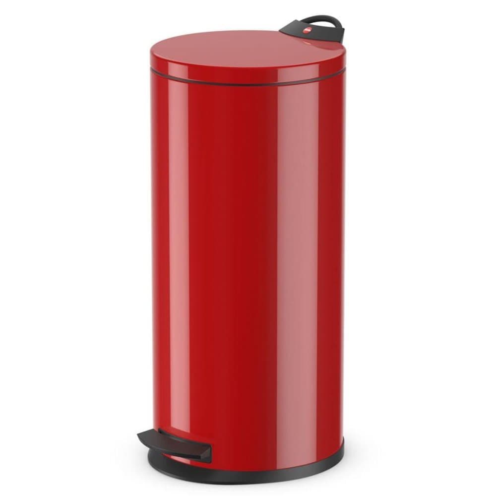 Hailo pedalspand T2 str. L 19 l rød 0520-839