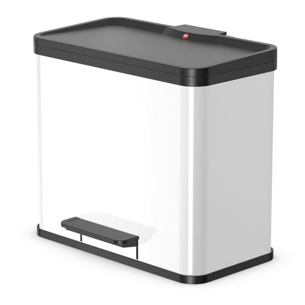 Hailo Pedalhink Oko Duo Plus 17L + 9L vit strl L 0630230