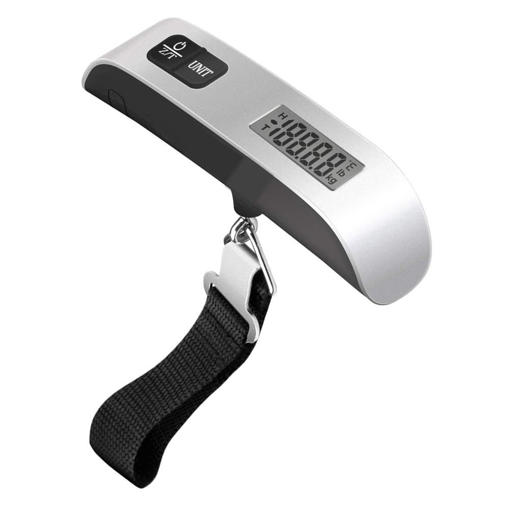 Digital bagagevåg med termometer