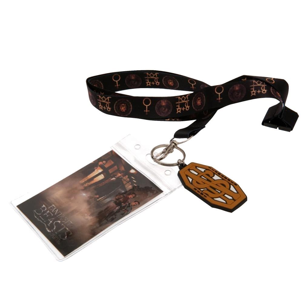 Fantastic Beasts And Where To Find Them Lanyard And Keyring Set