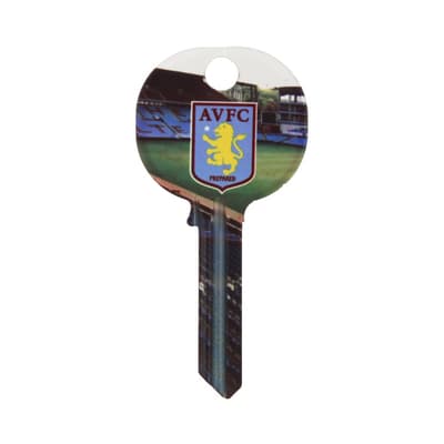 Aston Villa FC Official Football Design Key Blank