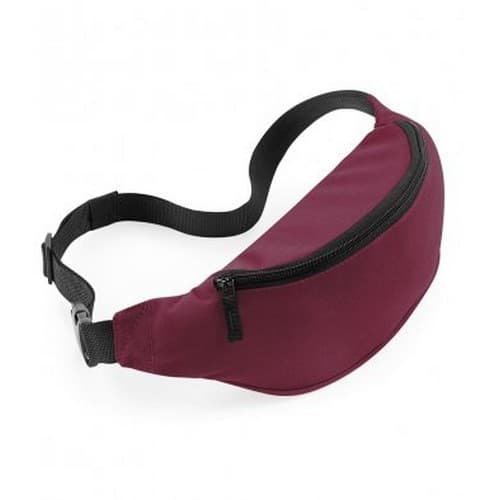 Bagbase Adjustable Belt Bag (2.5 Litres) (Pack of 2)