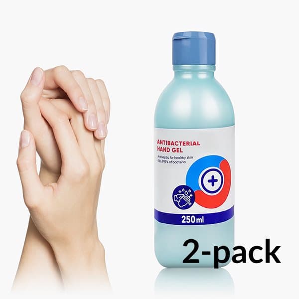 Desinfektionsgel för Händer Handsprit 250 ml 2-pack