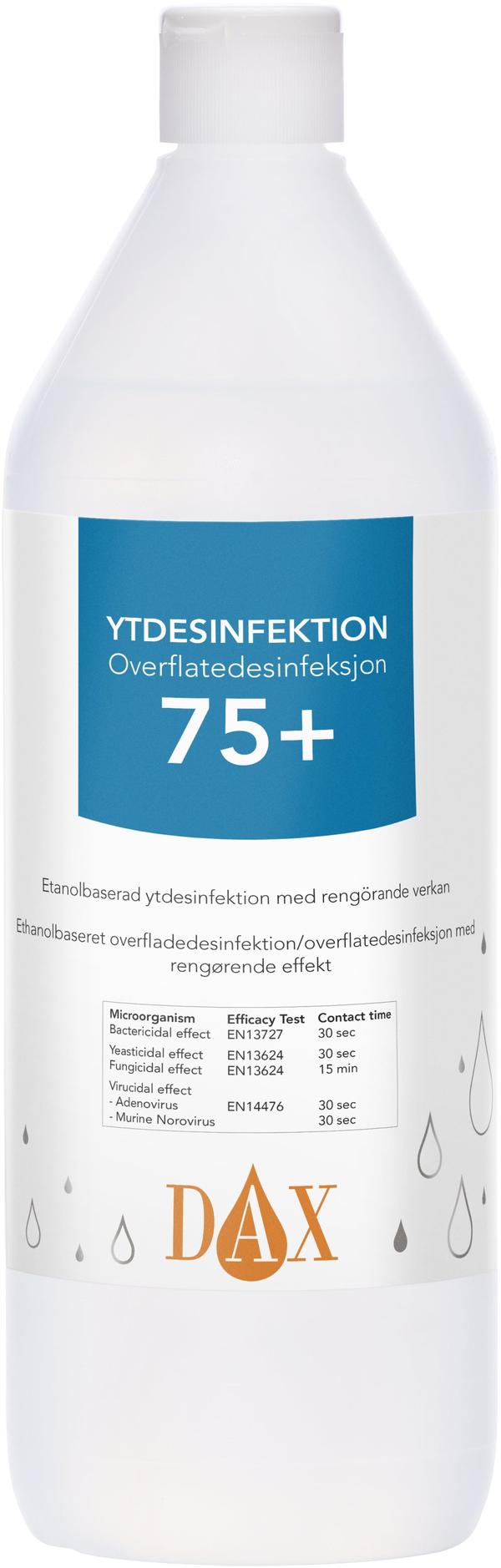 Ytdesinfektion DAX 75+ (1000ml)