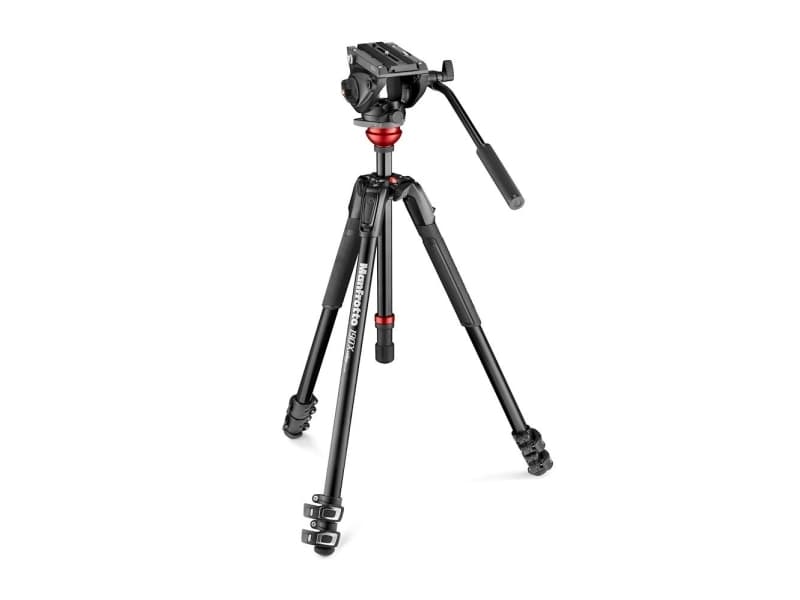 Manfrotto MVK500190XV, Digitale filmkameraer, 5 kg, 3 ben, Svart, 1/4", 3/8", -70 - 90°