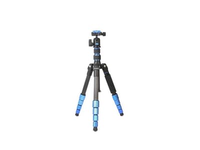 Benro FSL09CN00, Digitale filmkameraer, 4 kg, 3 ben, Svart, Blå, 1/4", 3/8", N00