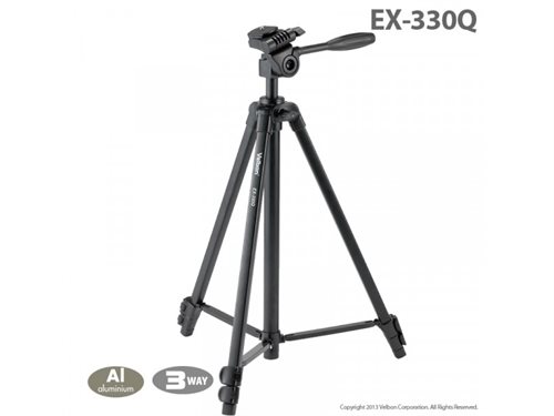 Bild av Velbon EX-330Q, Digital/film kameror, 1000 kg, 3 ben, 145,8 cm, Svart, 48,6 cm