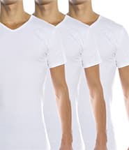Tommy Hilfiger 3-pack V-neck T-shirt White
