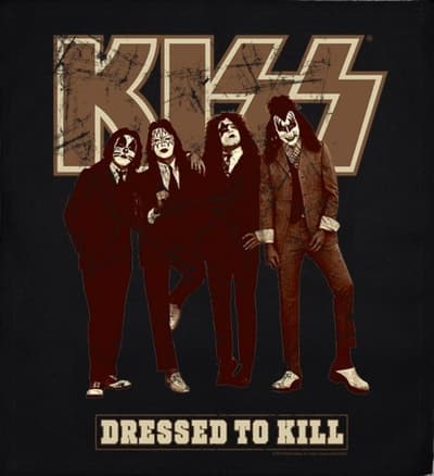 Kiss - Dressed to Kill Patch 35*40 cm